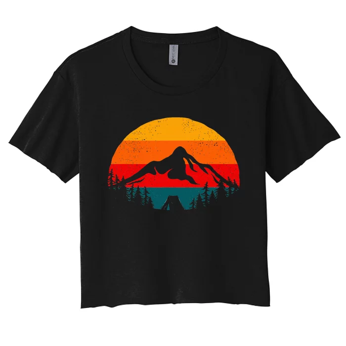 Outdoor Camping Apparel Hiking Backpacking Camping Women's Crop Top Tee