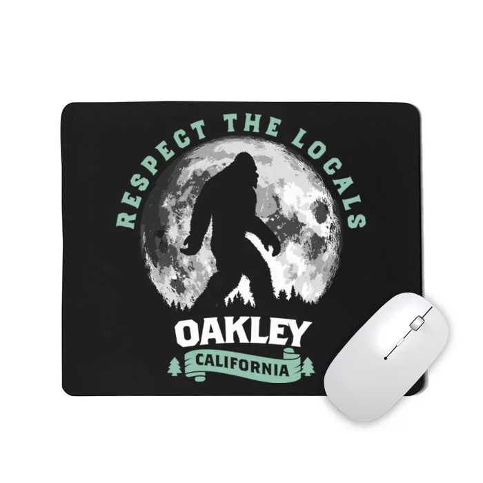 Oakley California Bigfoot Night Walk Retro Mousepad