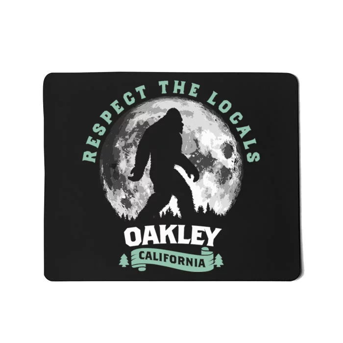 Oakley California Bigfoot Night Walk Retro Mousepad