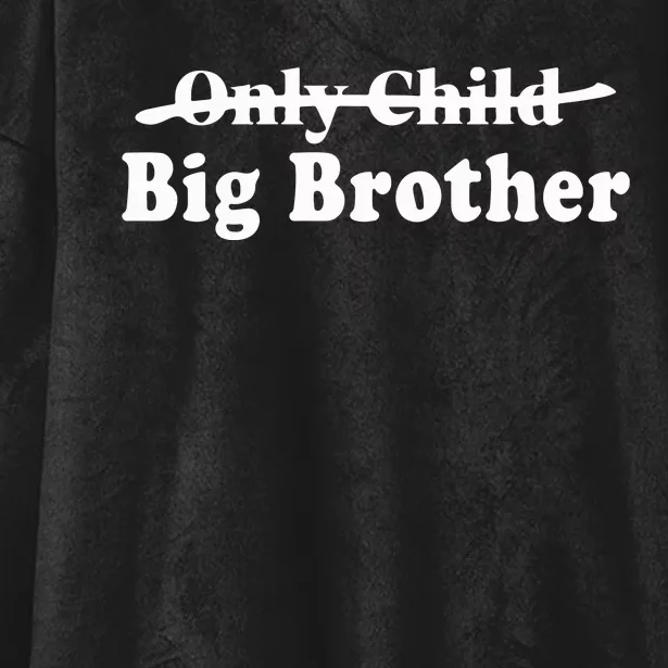 Only Child Big Brother Pregnancy Hooded Wearable Blanket