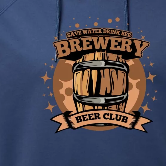 Original Craft Beer Brewery Performance Fleece Hoodie