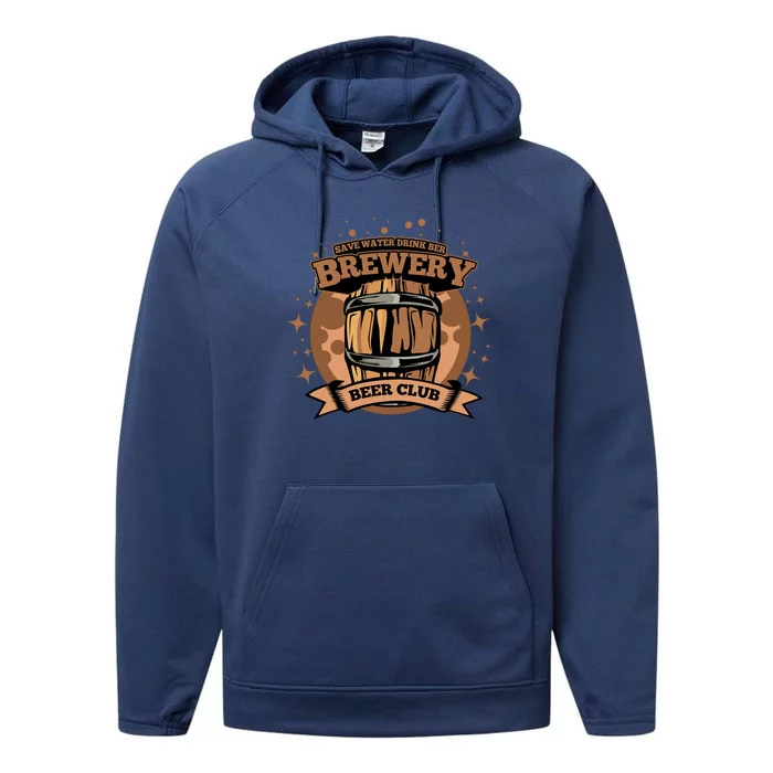 Original Craft Beer Brewery Performance Fleece Hoodie