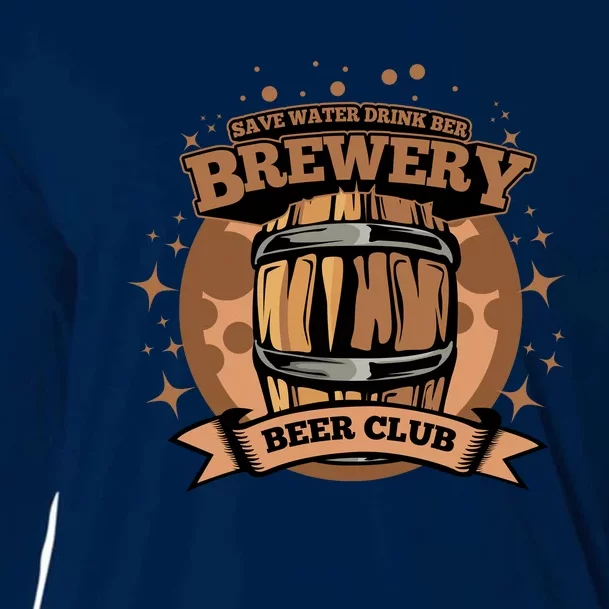 Original Craft Beer Brewery Cooling Performance Long Sleeve Crew