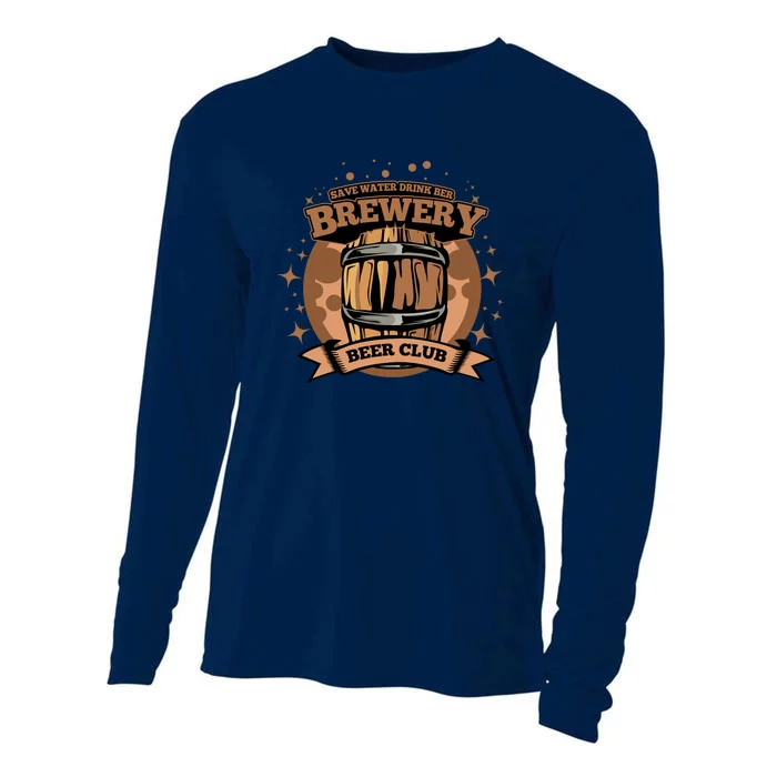 Original Craft Beer Brewery Cooling Performance Long Sleeve Crew