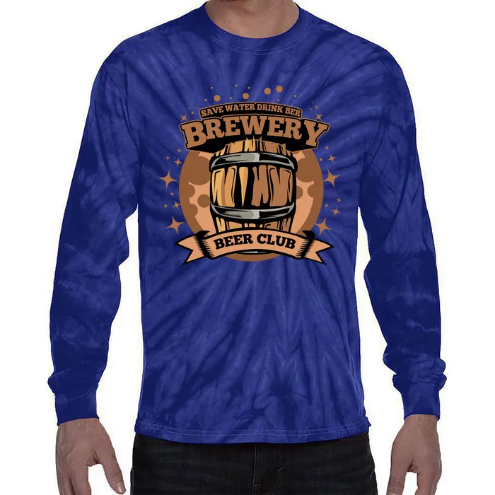 Original Craft Beer Brewery Tie-Dye Long Sleeve Shirt