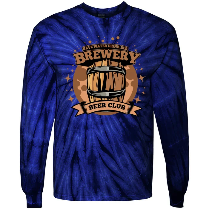 Original Craft Beer Brewery Tie-Dye Long Sleeve Shirt