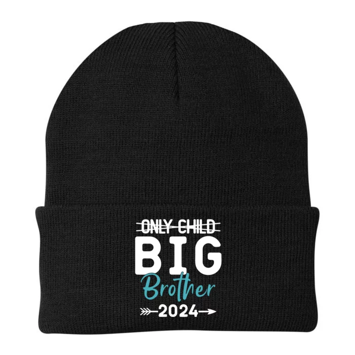 Only Child Big Brother 2024 Promoted To Big Brother 2024 Knit Cap Winter Beanie