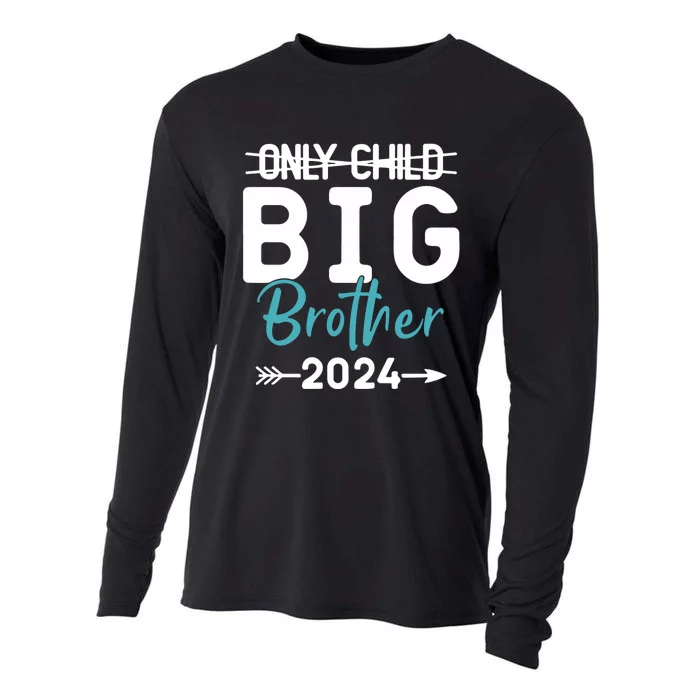 Only Child Big Brother 2024 Promoted To Big Brother 2024 Cooling Performance Long Sleeve Crew