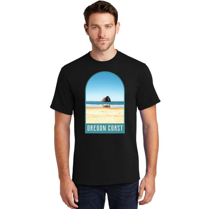 Oregon Coast Beach Views Pacific Northwest Travel Tall T-Shirt