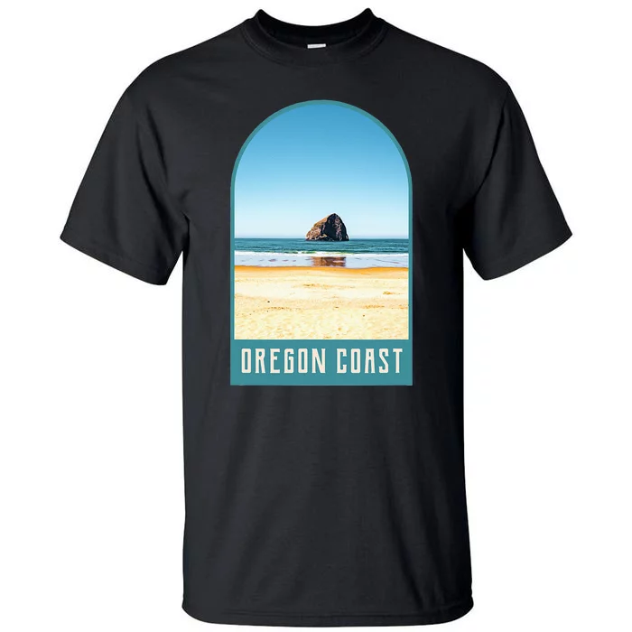 Oregon Coast Beach Views Pacific Northwest Travel Tall T-Shirt