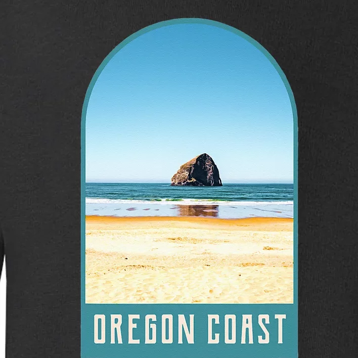 Oregon Coast Beach Views Pacific Northwest Travel Toddler Sweatshirt