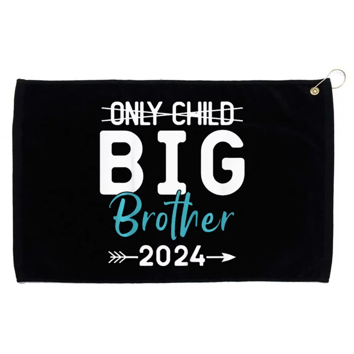 Only Child Big Brother 2024 Promoted To Big Brother 2024 Grommeted Golf Towel