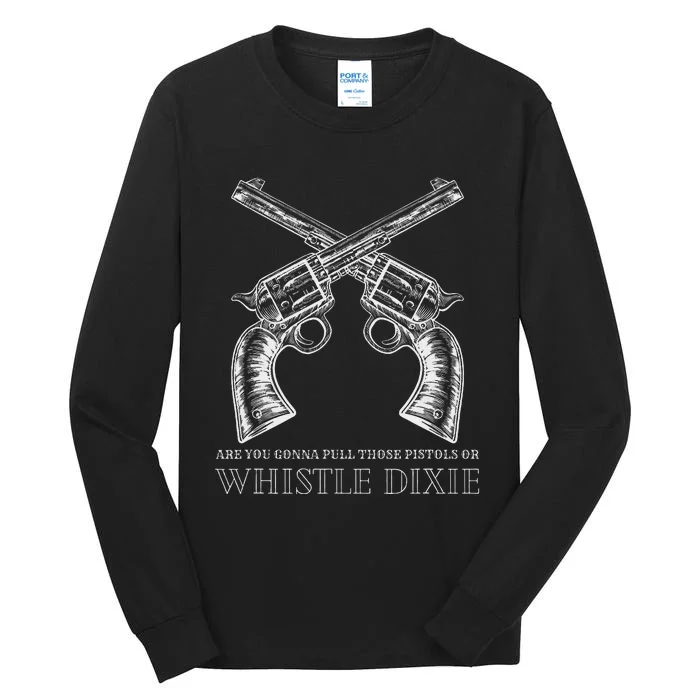 Outlaw Cowboy Bold Western Design Tall Long Sleeve T-Shirt