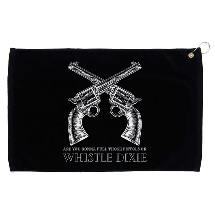 Outlaw Cowboy Bold Western Design Grommeted Golf Towel