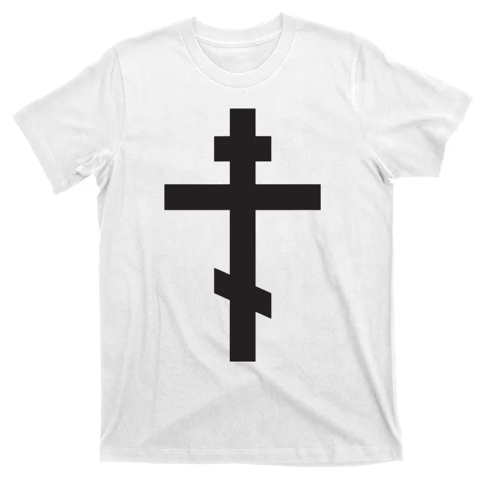 Orthodox Cross Byzantine Russian Orthodox Cross T-Shirt