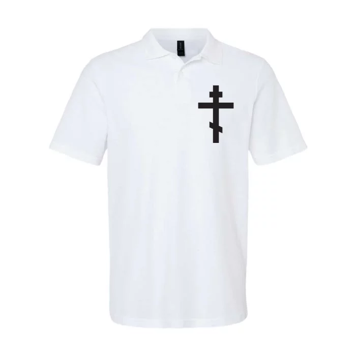 Orthodox Cross Byzantine Russian Orthodox Cross Softstyle Adult Sport Polo