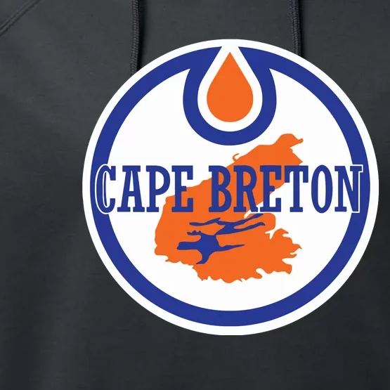 Oilers Cape Breton Performance Fleece Hoodie