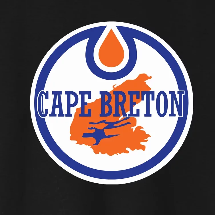 Oilers Cape Breton Women's Crop Top Tee