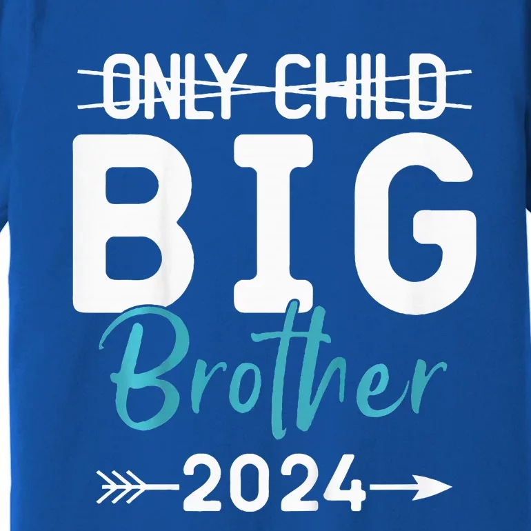 Only Child Big Brother 2024 Promoted To Big Brother 2024 Premium T-Shirt