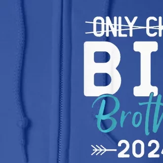 Only Child Big Brother 2024 Promoted To Big Brother 2024 Full Zip Hoodie