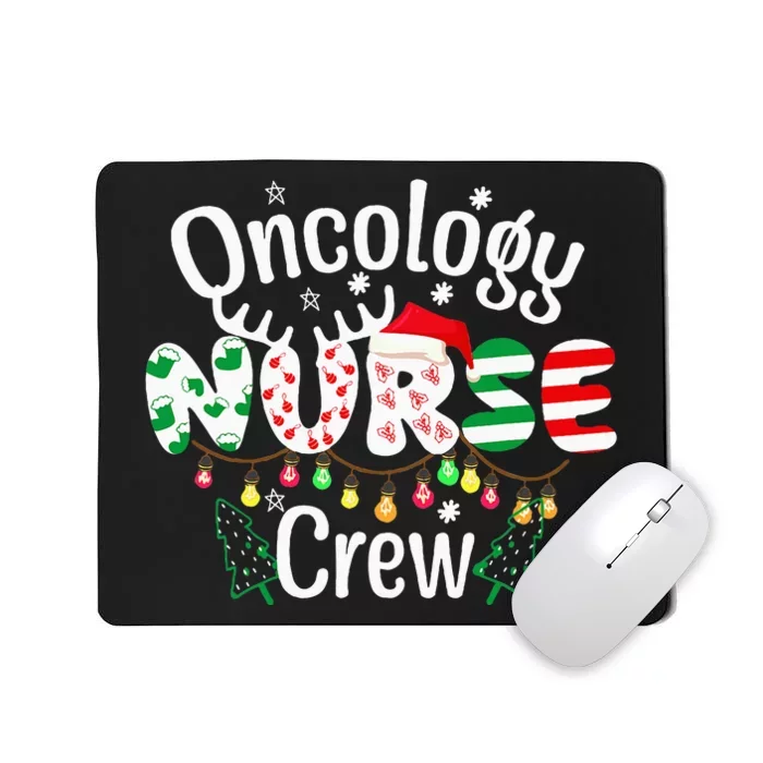 Oncology Christmas Crew  for Oncology Nurse RN MD ICU Mousepad