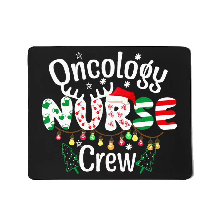 Oncology Christmas Crew  for Oncology Nurse RN MD ICU Mousepad