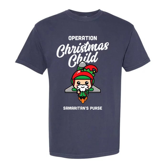 Operation Christmas Child SamaritanS Purse Christmas Xmas Garment-Dyed Heavyweight T-Shirt