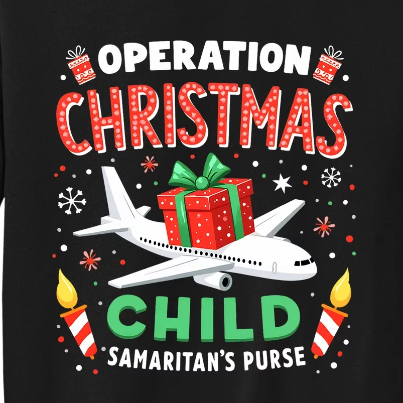 Operation Christmas Child Funny Family Matching Xmas Tall Sweatshirt