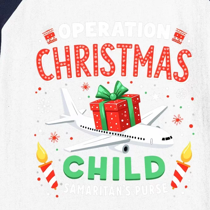 Operation Christmas Child Funny Family Matching Xmas Baseball Sleeve Shirt