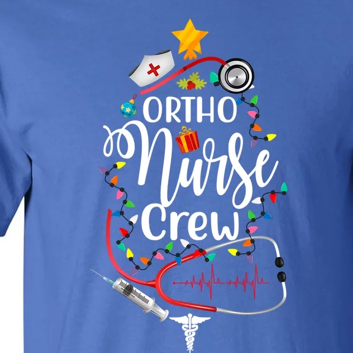 Ortho Christmas Crew Orthopaedic Nurse Techs Secretary Gift Great Gift Tall T-Shirt