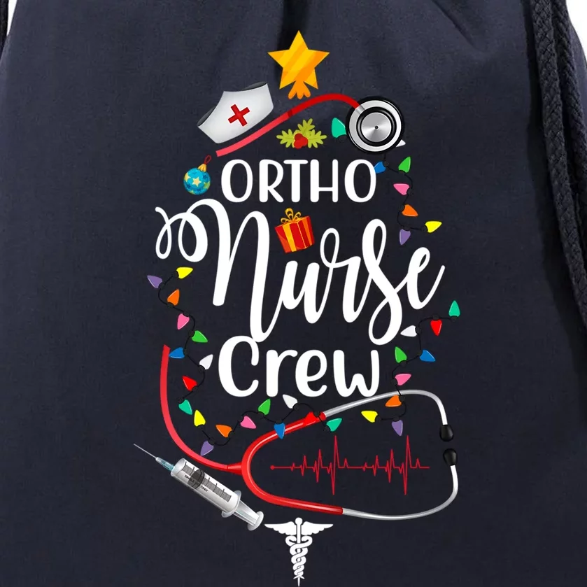 Ortho Christmas Crew Orthopaedic Nurse Techs Secretary Gift Great Gift Drawstring Bag