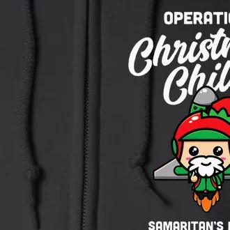 Operation Christmas Child SamaritanS Purse Christmas Xmas Full Zip Hoodie