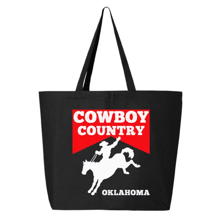 Oklahoma Cowboy Country Horse Riding Rodeo 25L Jumbo Tote