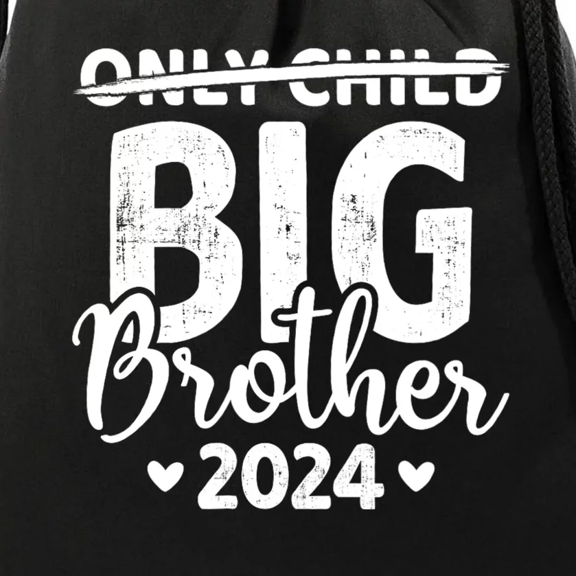 Only Child Crossed Out Big Brother 2024 Pregnancy Announce Drawstring Bag