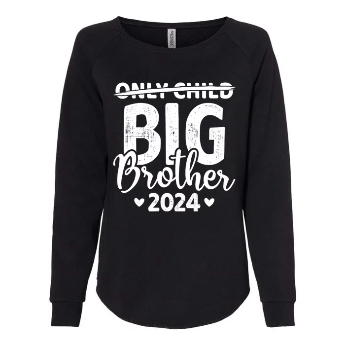 Only Child Crossed Out Big Brother 2024 Pregnancy Announce Womens California Wash Sweatshirt