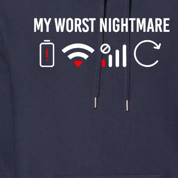 Online Clothes Computer Video Game Geek My Worst Nightmare Premium Hoodie