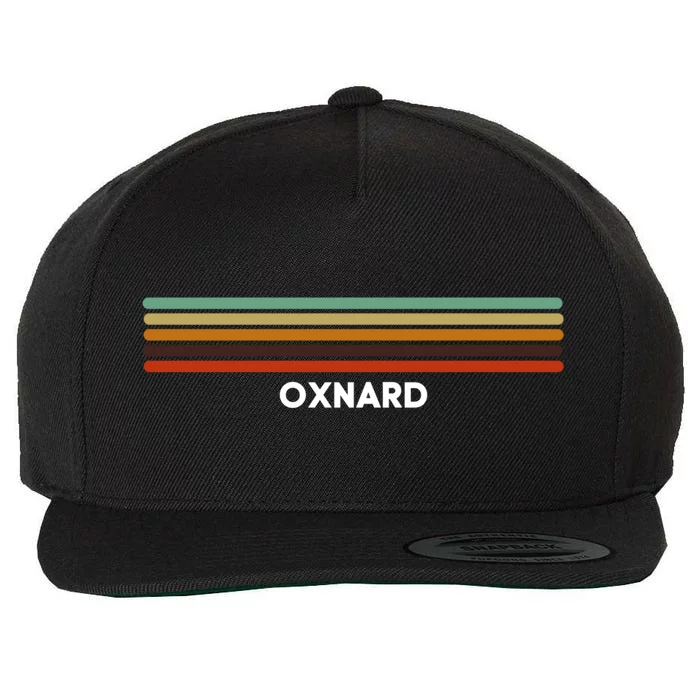 Oxnard California Ca Us Cities Of America Retro Meaningful Gift Wool Snapback Cap