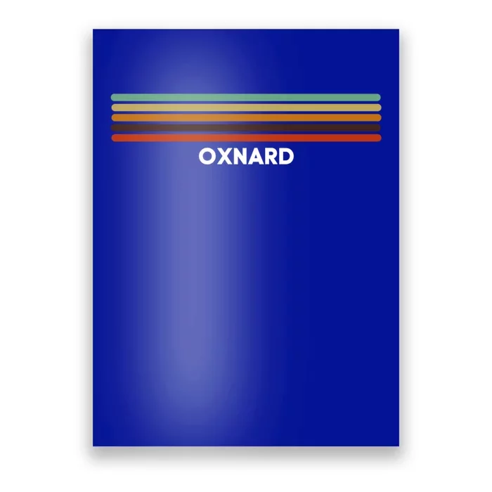 Oxnard California Ca Us Cities Of America Retro Meaningful Gift Poster