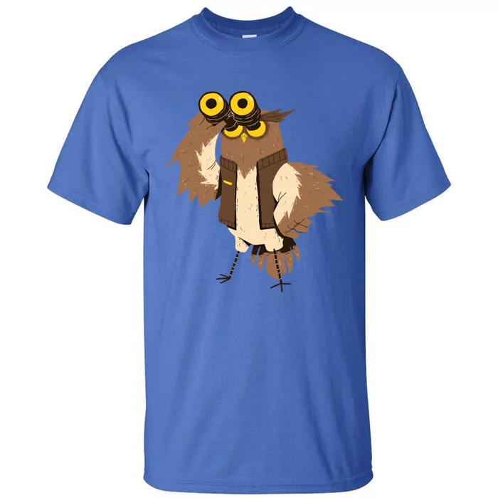 Owl Camping Crew Road Trip Gift Tall T-Shirt