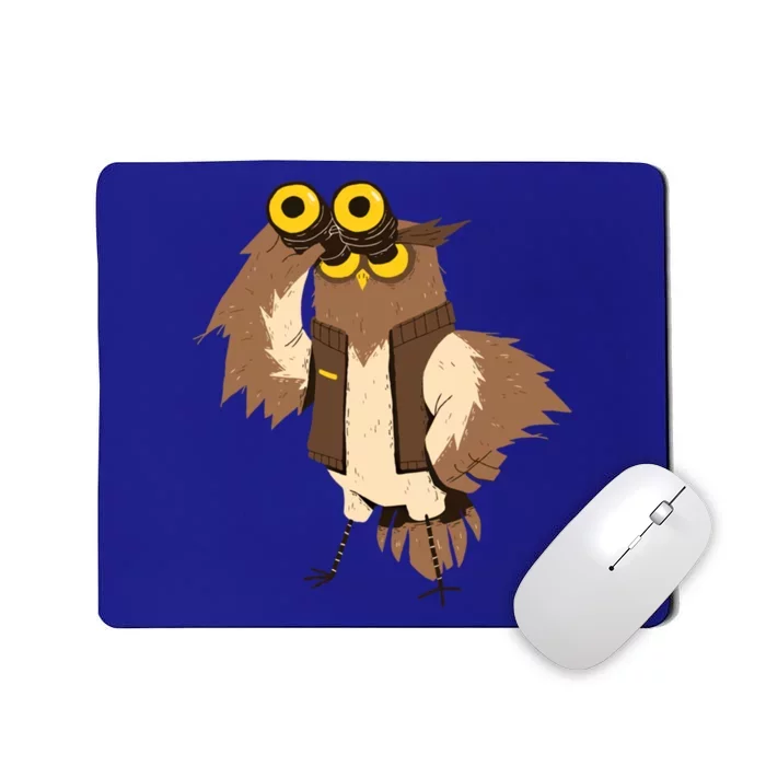 Owl Camping Crew Road Trip Gift Mousepad