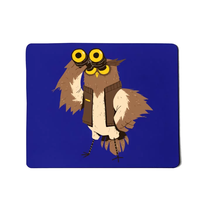 Owl Camping Crew Road Trip Gift Mousepad