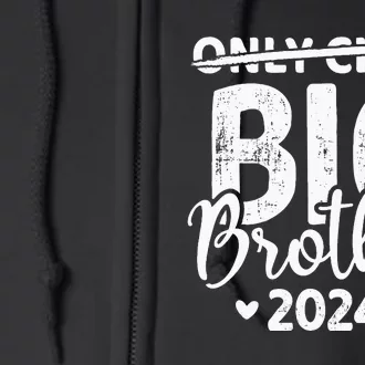 Only Child Crossed Out Big Brother 2024 Pregnancy Announce Full Zip Hoodie