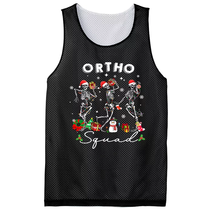 Ortho Christmas Crew Orthopaedic Nurse Ortho Techs Secretary Mesh Reversible Basketball Jersey Tank