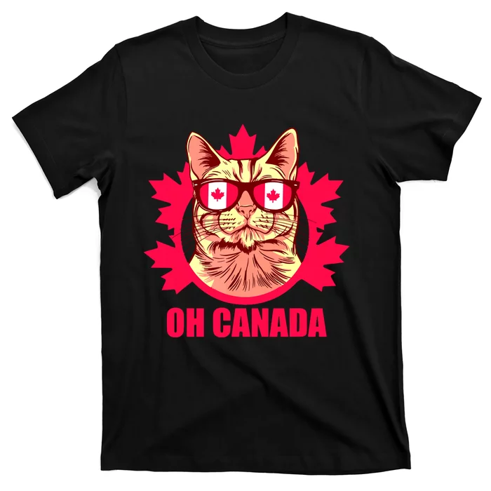 Oh Canada Canada Day Maple Leaf National Day 1st Of July T-Shirt