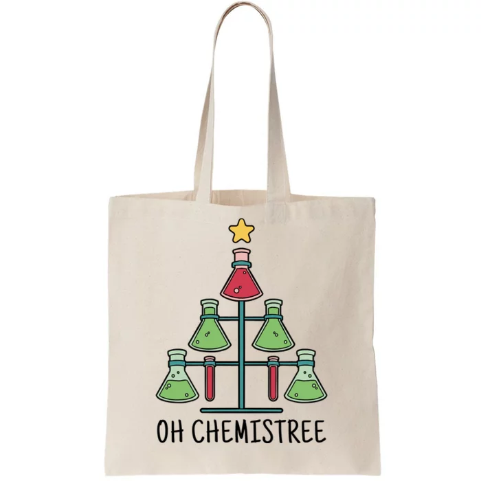 Oh Chemistree Chemistry Christmas Gift Tote Bag