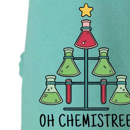 Oh Chemistree Chemistry Christmas Gift Doggie 3-End Fleece Hoodie