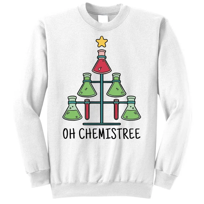 Oh Chemistree Chemistry Christmas Gift Sweatshirt