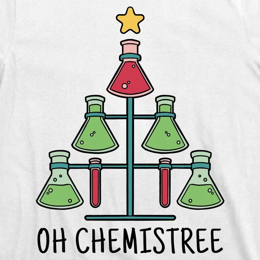 Oh Chemistree Chemistry Christmas Gift T-Shirt