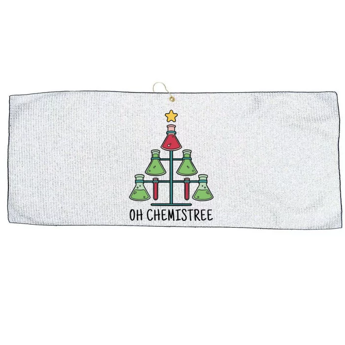 Oh Chemistree Chemistry Christmas Gift Large Microfiber Waffle Golf Towel