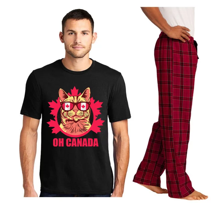 Oh Canada Canada Day Maple Leaf National Day 1st of July Pajama Set